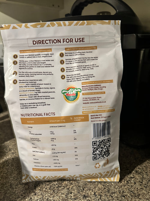 Afrigold Garri - 5Kg